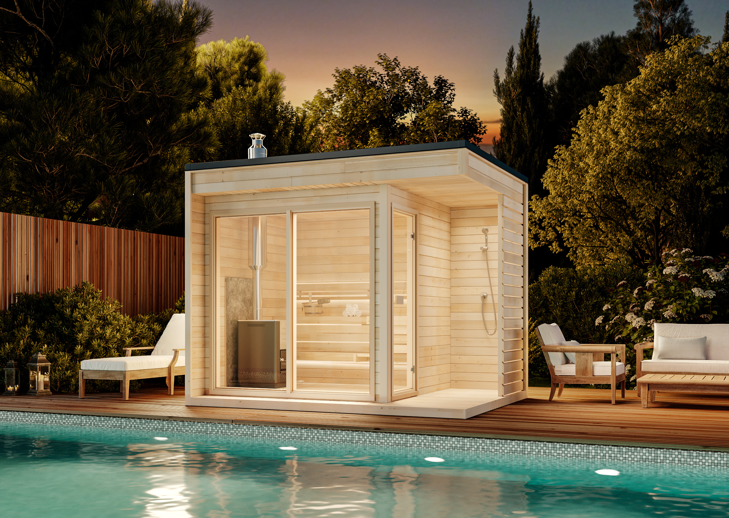 Rabatt: 20 % FinnTherm Garden Spa S 4m² Unkategorisiert online kaufen