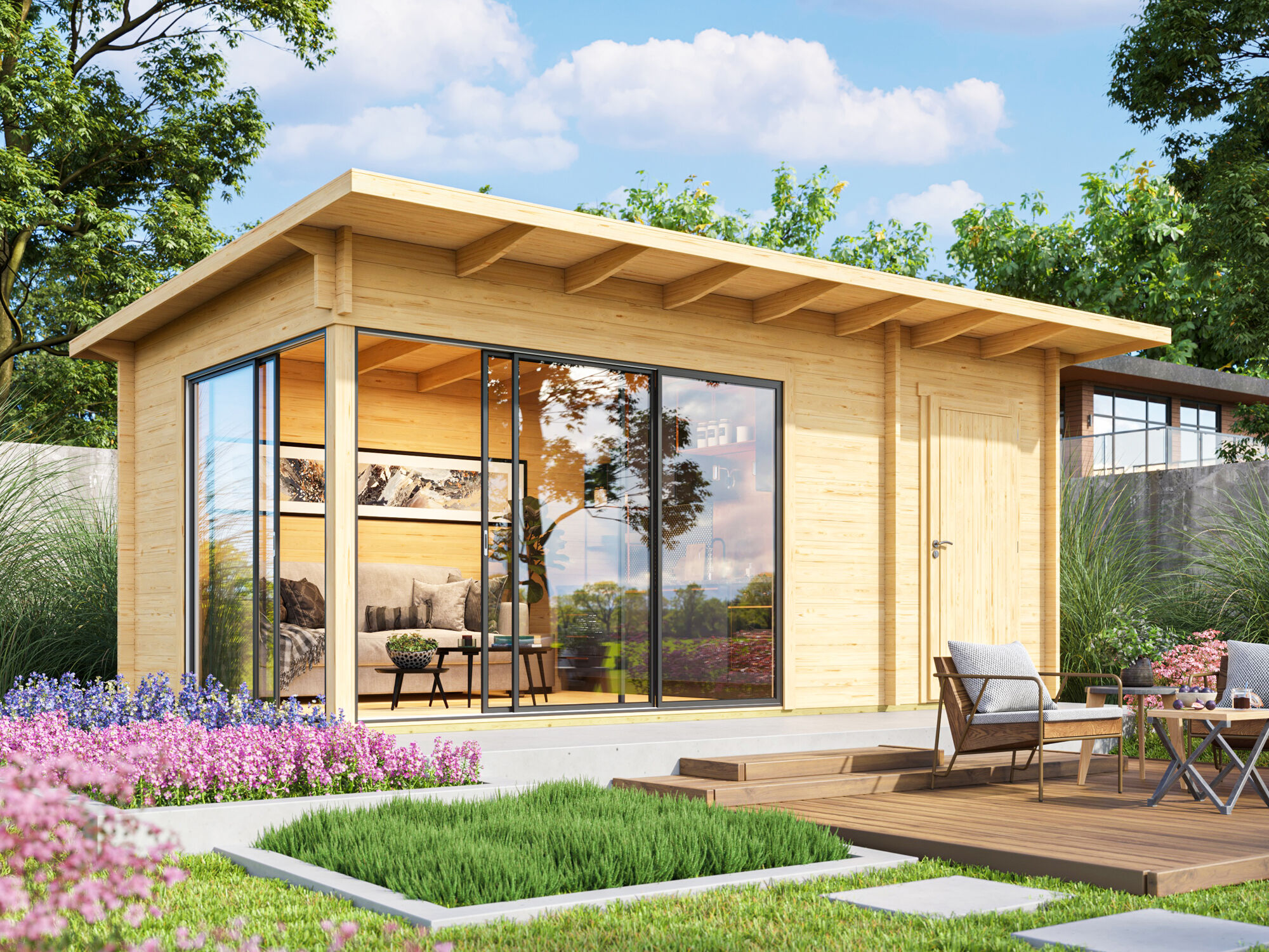 Rabatt: 26 % Fjordholz Finnhaus Modell Starla 70 B Premium Unkategorisiert online kaufen