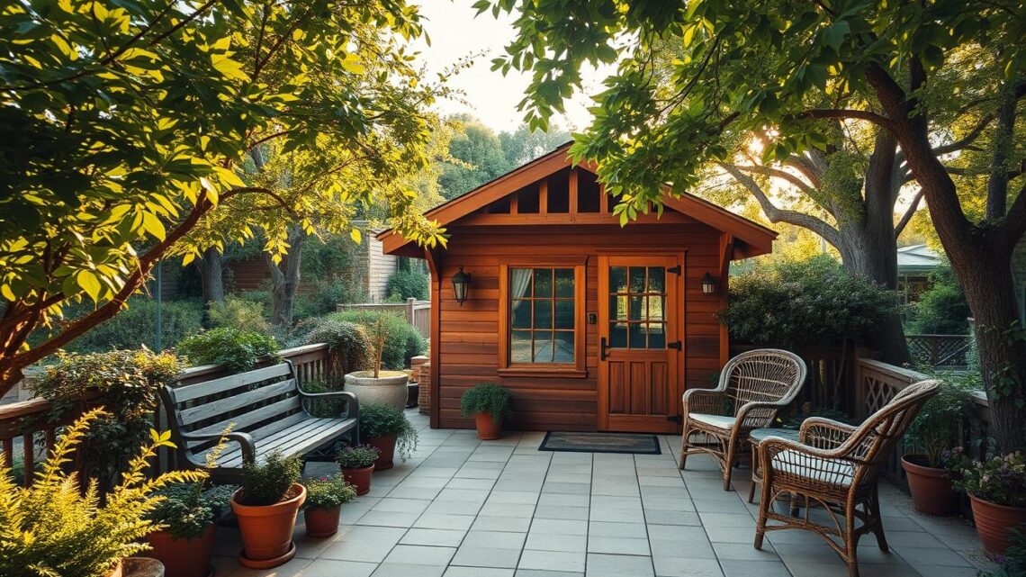 Terrasse für Finnhaus oder Gartenhaus gestalten
