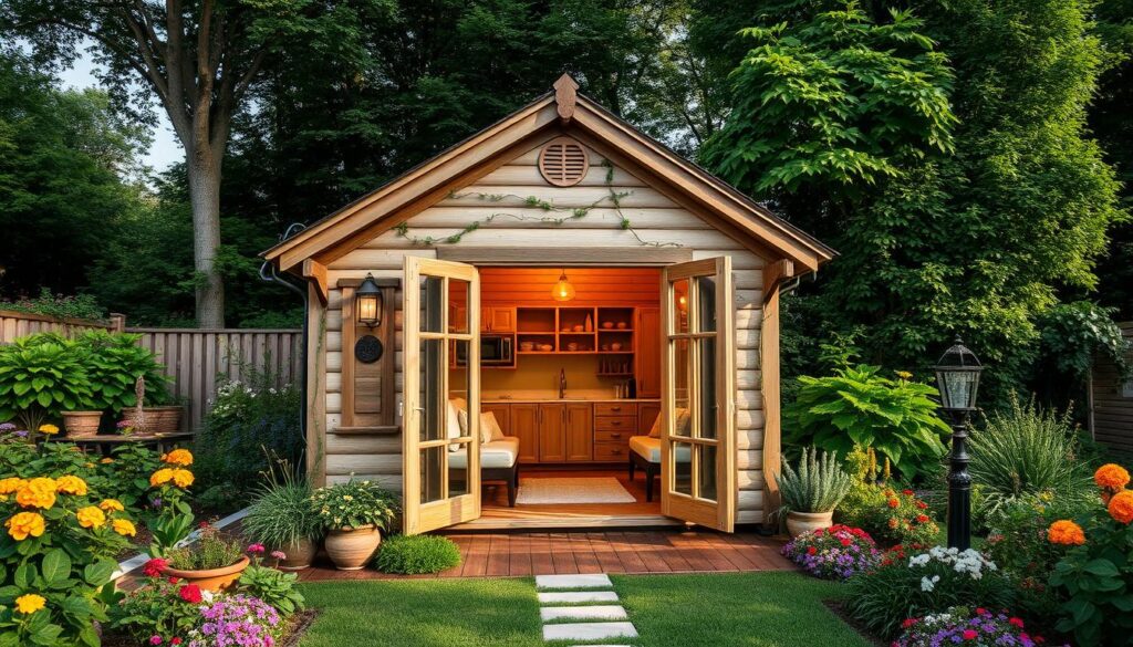 Gestaltung Gartenhaus