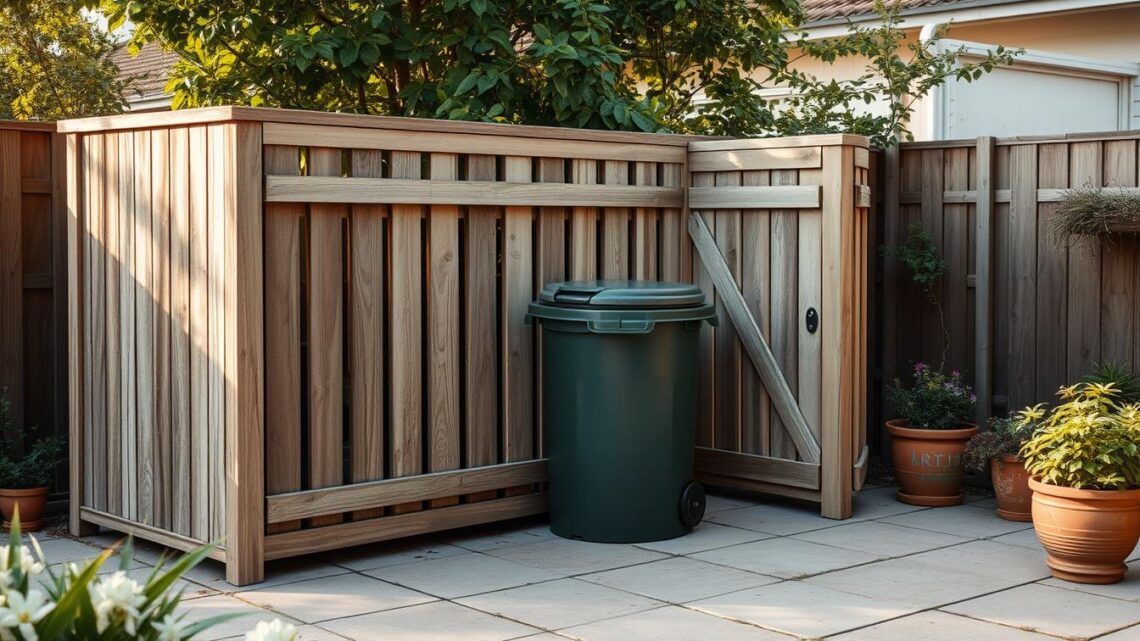 Mülltonnenbox selber bauen – DIY Anleitung & Tipps