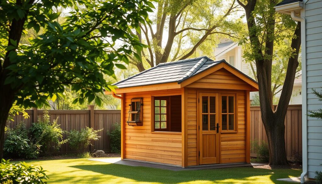 Nachbar Gartenhaus Einfluss