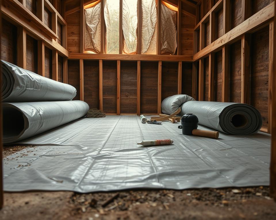 Nachträglicher Einbau Feuchtigkeitsschutz