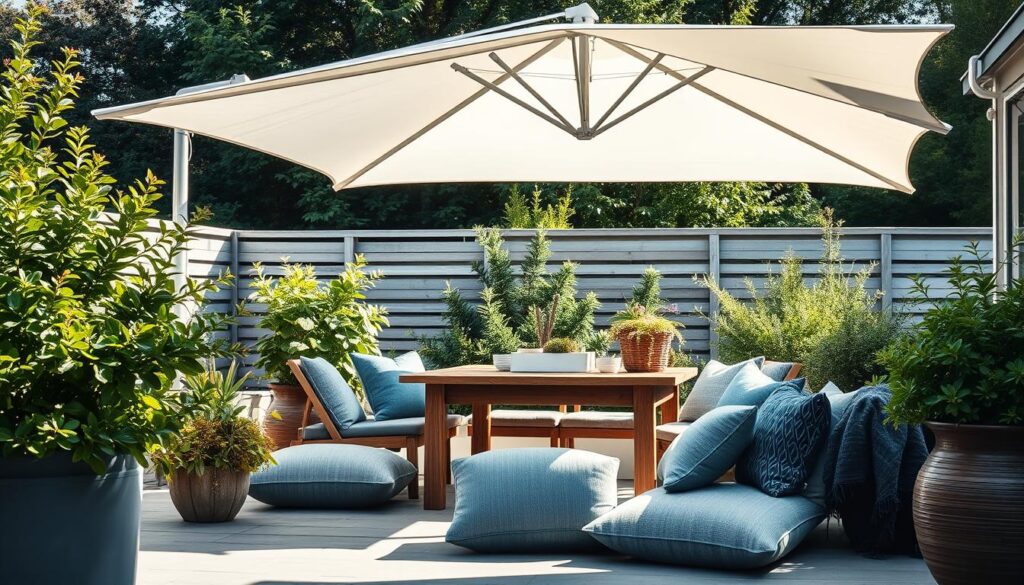 Outdoor-Textilien und Sonnenschirme Outdoor-Textilien und Sonnenschirme