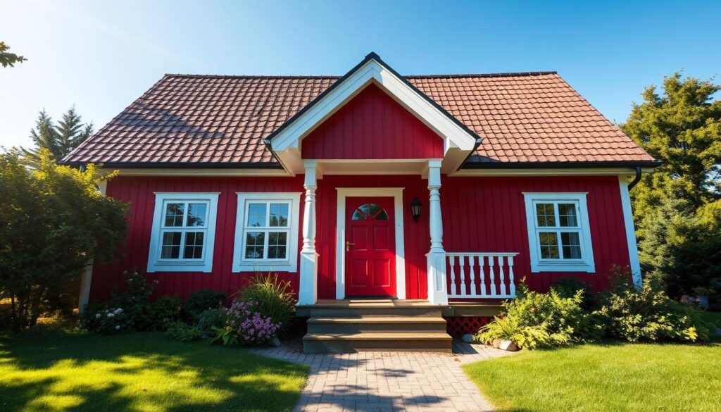 Schwedenrot Fassade Schwedenrot Fassade