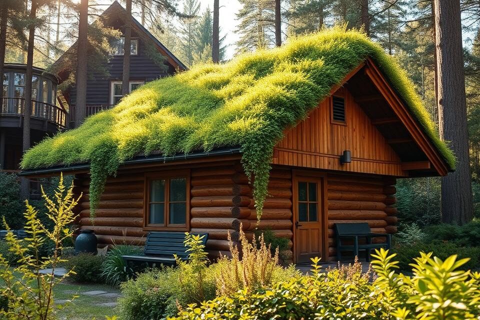 Dachbegrünung auf dem Holz-Finnhaus: Anleitung & Vorteile