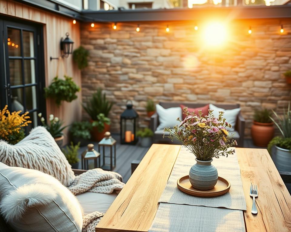Hygge Terrassen Gestaltung