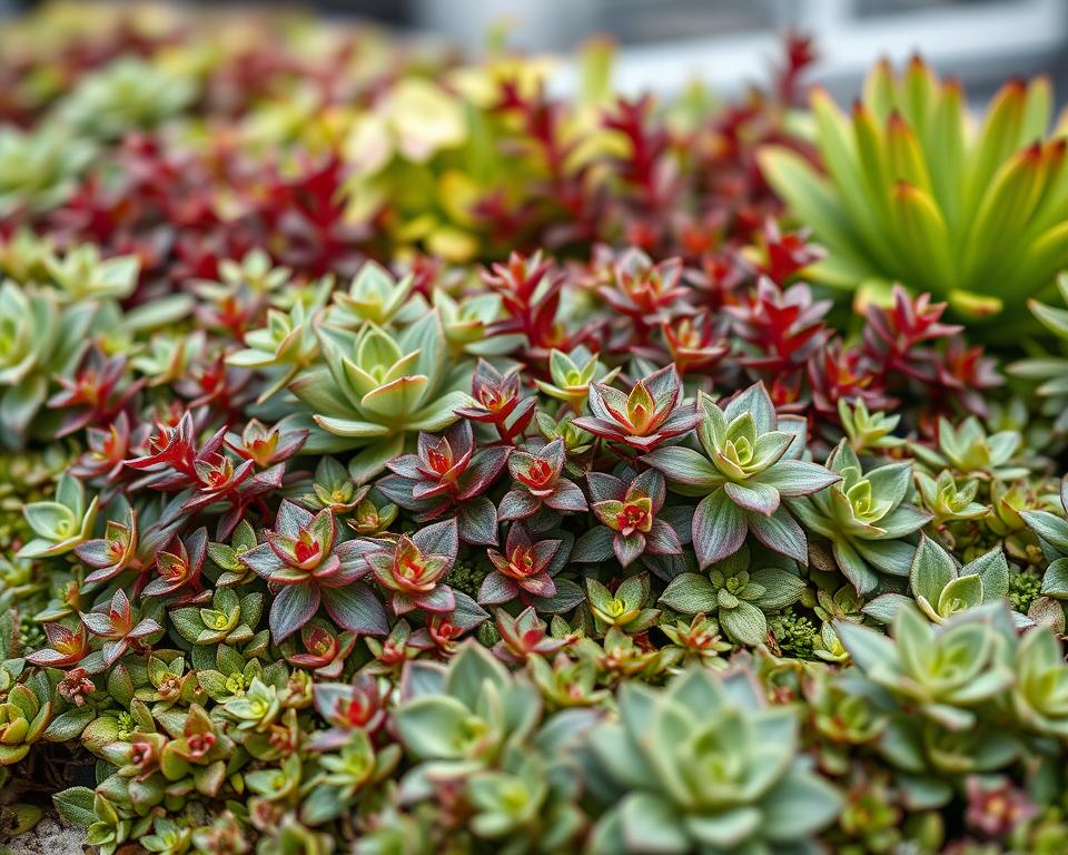 Sedum Pflanzen für Dachbegrünung