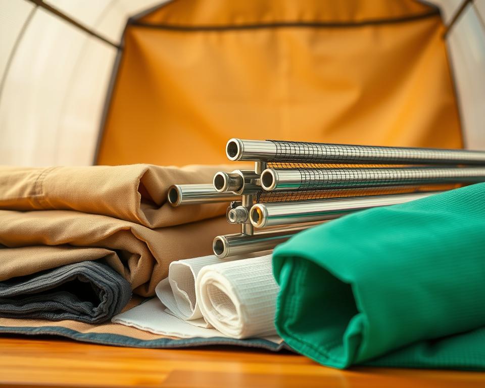 Stabiles Tomatenzelt Materialien