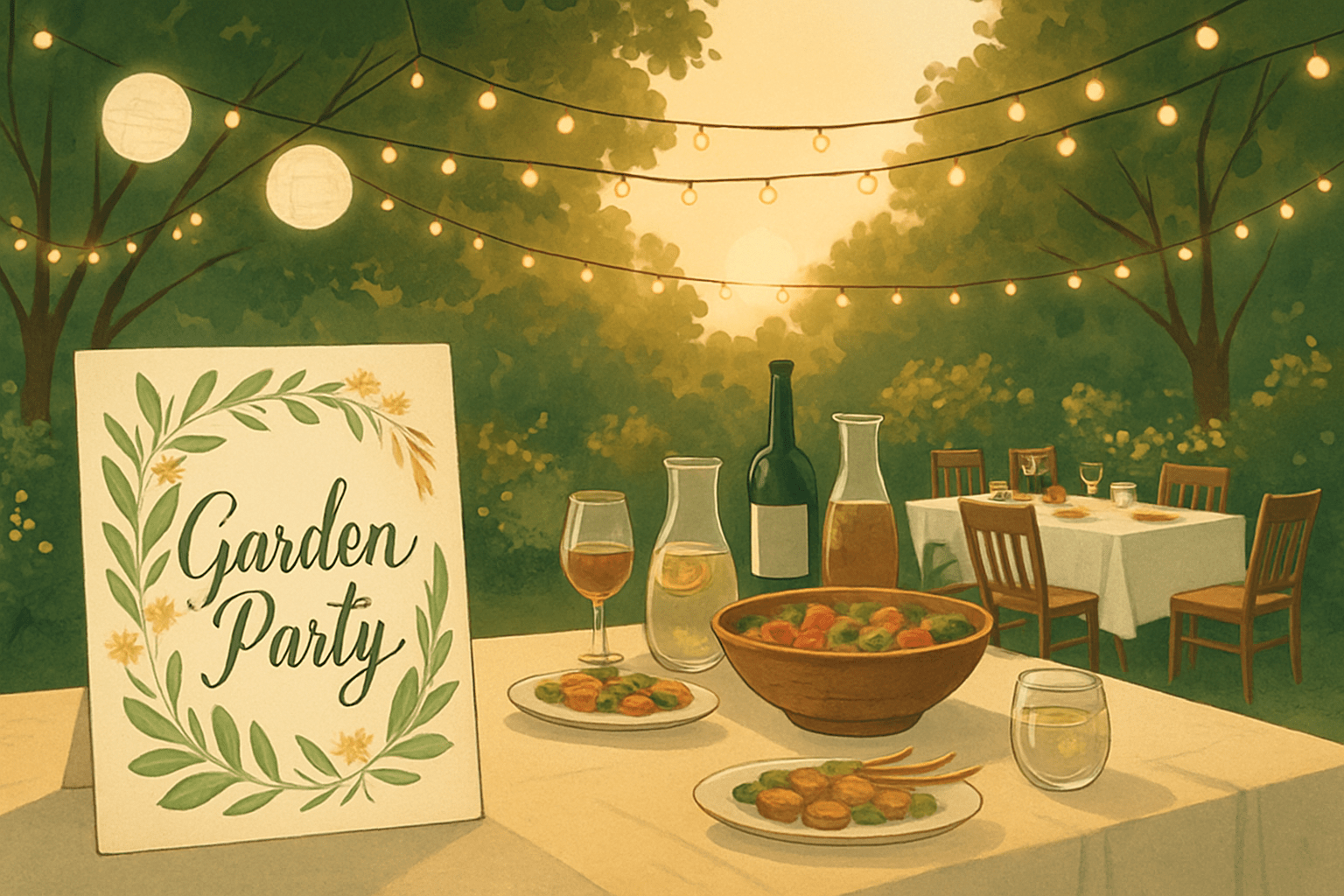 Die Kunst der perfekten Gartenparty – Ein Fest für alle Sinne